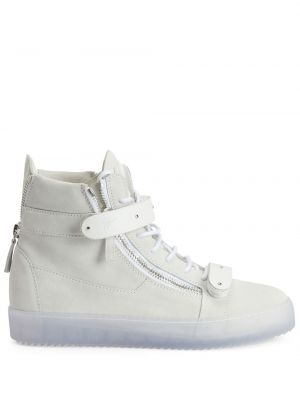 Blixtlås sneakers Giuseppe Zanotti vit