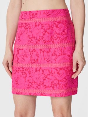 Mini suknja Naf Naf ružičasta