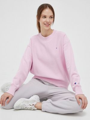 Однотонный свитер Champion розовый