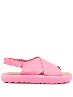 Chunky sandály Camper růžové