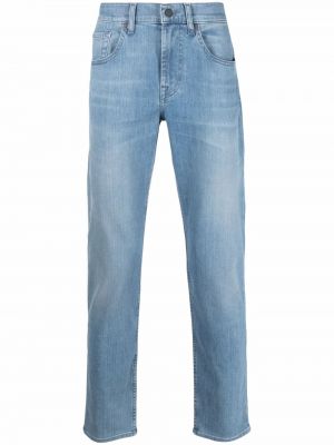 Lav midje jeans med normal passform 7 For All Mankind blå