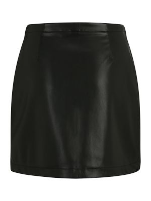 Δερμάτινη φούστα Gap Petite μαύρο