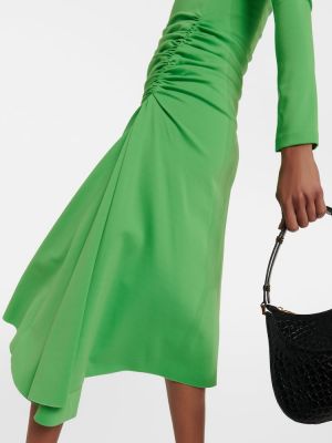 Μίντι φόρεμα Marni πράσινο
