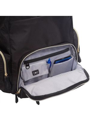 Нейлоновый рюкзак для ноутбука Kenneth Cole черный