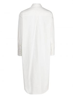 Bavlněné šaty Toogood bílé