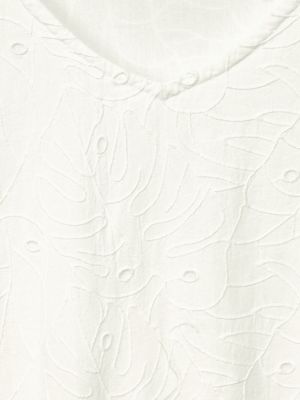 Košeľové šaty Cecil biela
