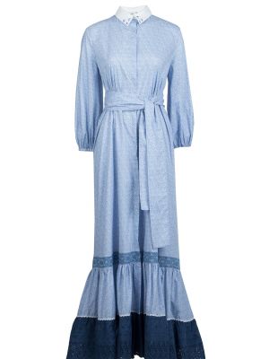 Платье Holy Caftan голубое