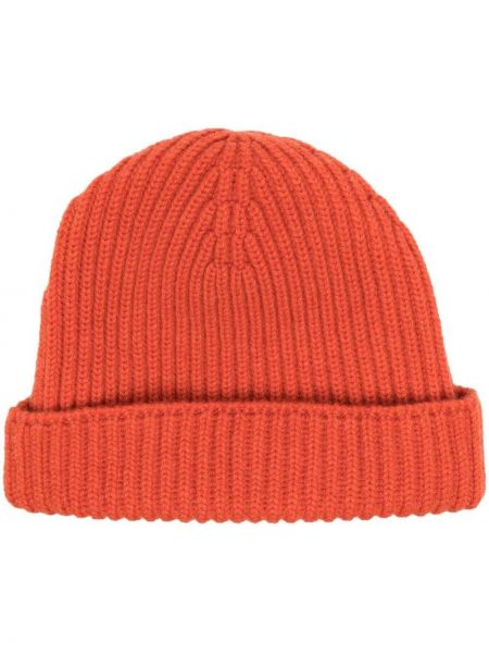 Kaschmir mütze Fedeli orange