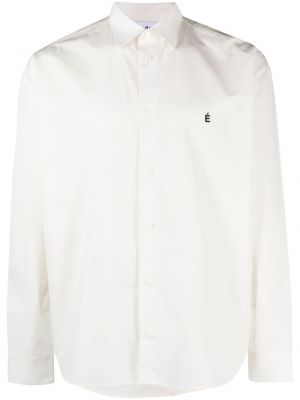 Βαμβακερό πουκάμισο Etudes λευκό
