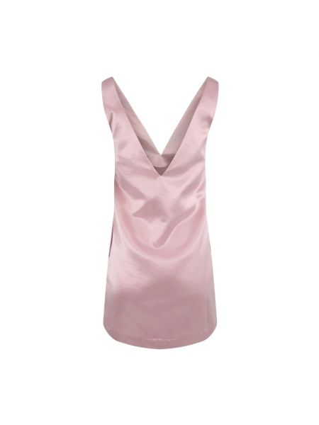 Mini vestido Staud rosa