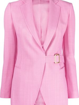 Blazer med spännesknäppning Tagliatore rosa