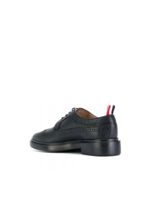 Zapatos brogues de cuero Thom Browne negro