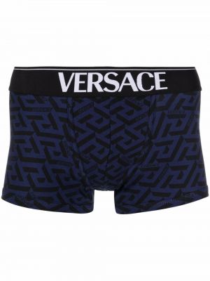 Trykt boksershorts Versace blå