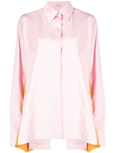 Camisa plisada Nina Ricci rosa