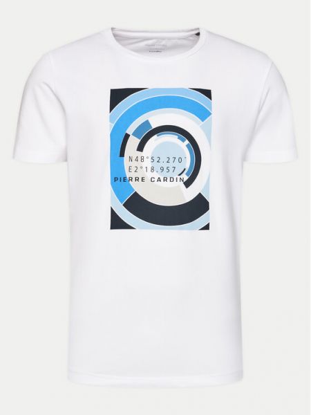 T-shirt Pierre Cardin blanc