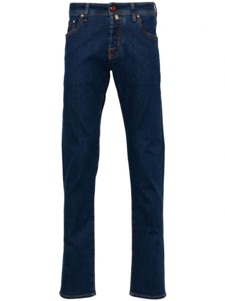 Skinny fit jean pantolon Jacob Cohën mavi