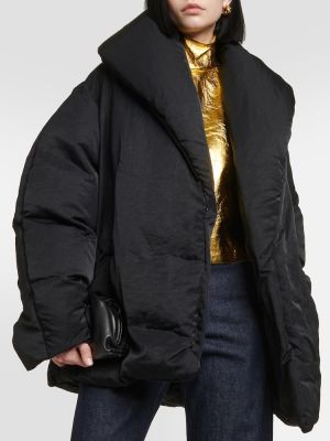 Pernata jakna oversized Dries Van Noten crna