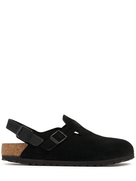 Mules i mocka Birkenstock svart