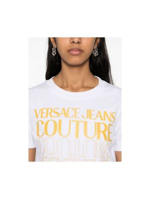 Camisa vaquera Versace Jeans Couture blanco