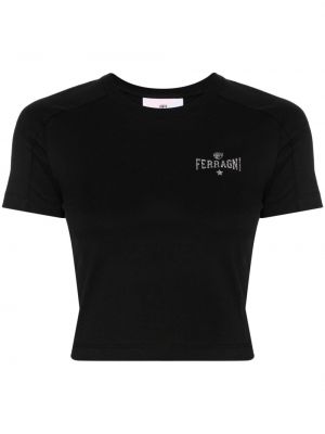 T-shirt Chiara Ferragni schwarz