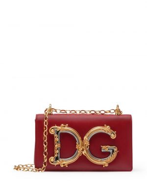 Borsa a tracolla Dolce & Gabbana rosso