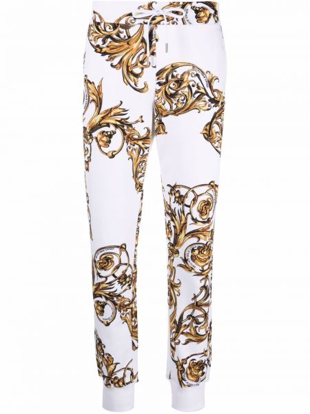 Spodnie Versace Jeans Couture - Biały