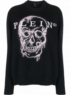 Пуловер Philipp Plein черно