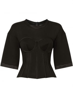 Блуза Dolce & Gabbana черно