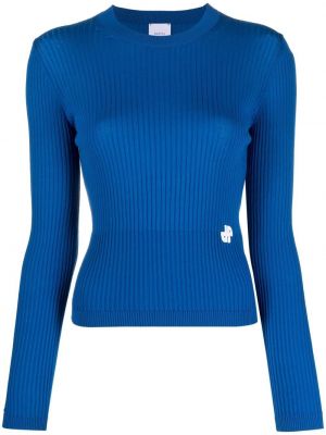 Džemper s okruglim izrezom Patou plava