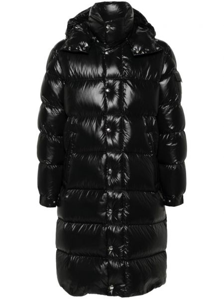 Quiltet frakke Moncler sort