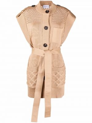 Jacquard strikket vest Salvatore Ferragamo