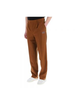 Pantalones rectos de lana Vtmnts marrón