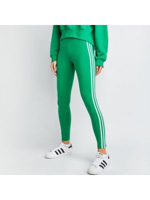 Leggings en nylon Adidas vert