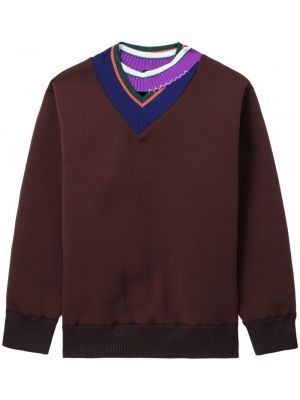 Sweatshirt mit v-ausschnitt Kolor