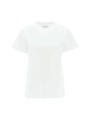 Koszulka bawełniana Maison Margiela biała