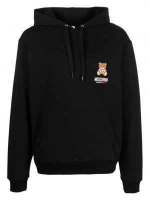 Hoodie Moschino svart