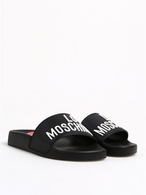 Тапочки Love Moschino черные