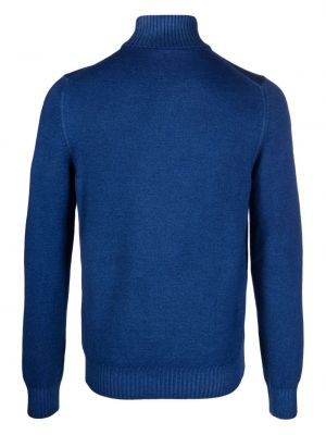 Sweter wełniany Fileria niebieski