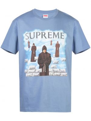 T-shirt Supreme blå