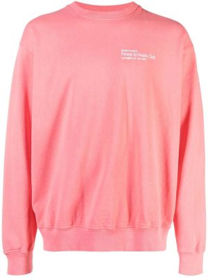 Sweatshirt mit rundhalsausschnitt Sporty & Rich pink