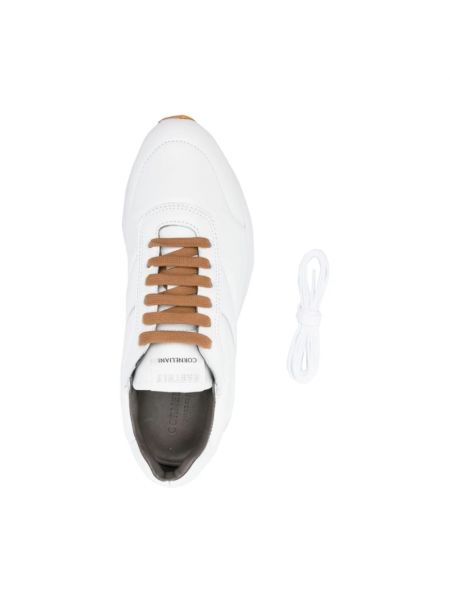 Sneakersy Corneliani białe