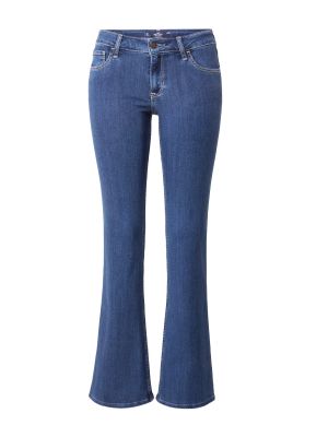 Jeans a zampa Hollister blu