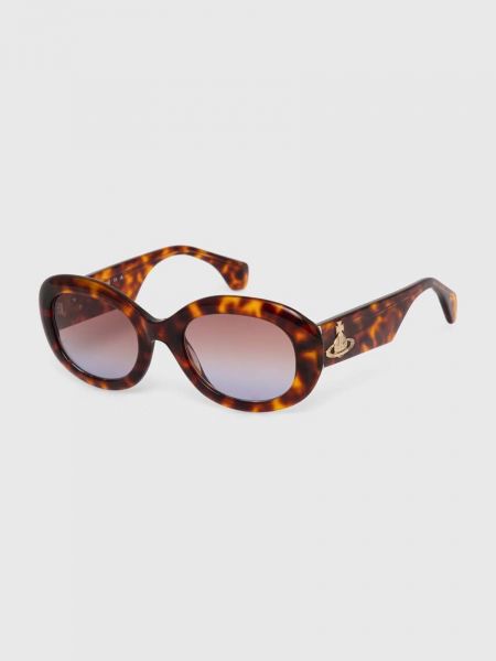 Очки солнцезащитные Vivienne Westwood коричневые