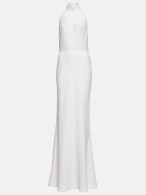 Dlouhé šaty Alexander Mcqueen bílé