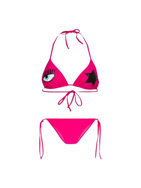 Bikini à motif étoile Chiara Ferragni Collection rose