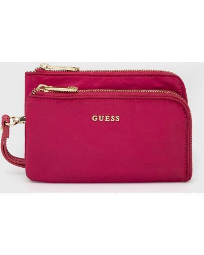 Чанта за козметика Guess розово