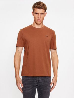 Marškinėliai Hugo ruda