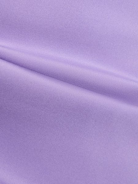 Jupe courte taille haute Girlfriend Collective violet