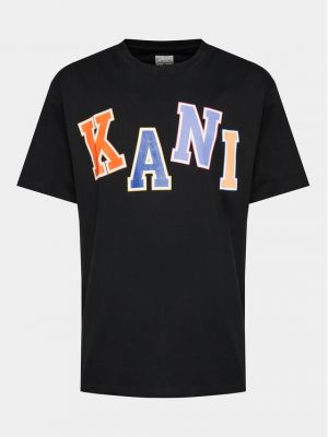 Priliehavé tričko Karl Kani čierna