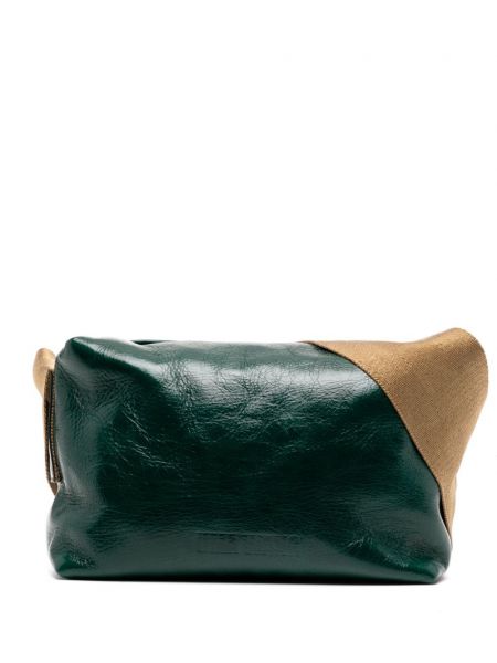Δερμάτινη τσάντα χιαστί Uma Wang πράσινο